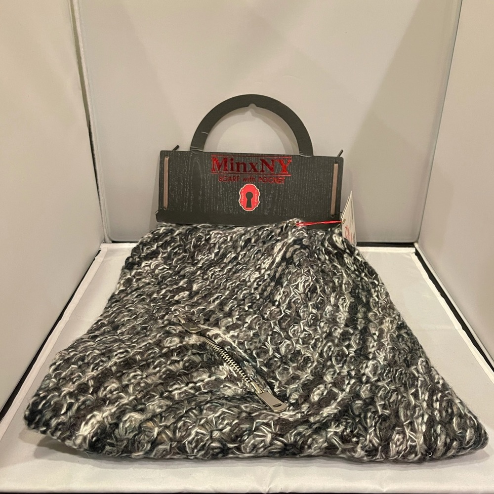 New - (bundle of 6) Scarf w/zip pocket - Picture 2 of 2